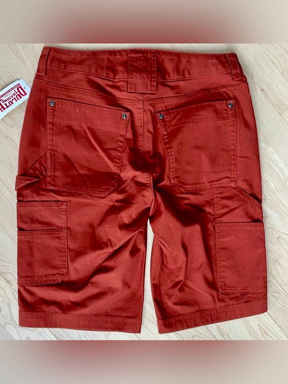 Duluth Flex Fire Hose Coolmax 11" women's shorts NWT sz 6 - Picture 3 of 11